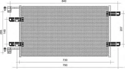 Конденсатор, кондиционер MAGNETI MARELLI купить