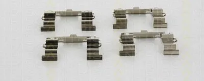 Комплектующие, колодки дискового тормоза TRISCAN купить