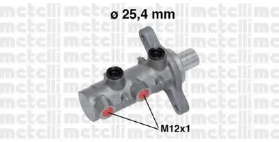 целиндер ручного тормоза METELLI купить