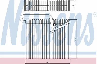 Испаритель, кондиционер NISSENS купить