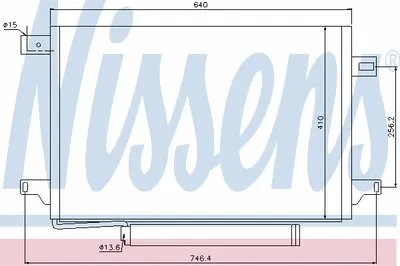 Конденсатор, кондиционер NISSENS купить