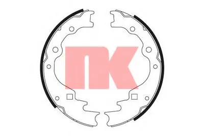 Комплект тормозных колодок NK купить