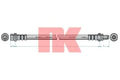 Тормозной шланг NK купить