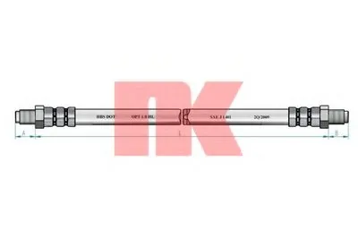 Тормозной шланг NK купить