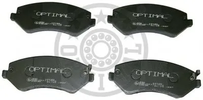 Комплект тормозных колодок, дисковый тормоз OPTIMAL купить