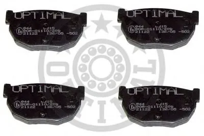 Комплект тормозных колодок, дисковый тормоз OPTIMAL купить