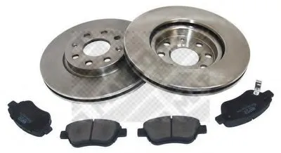 Комплект тормозов, дисковый тормозной механизм MAPCO купить