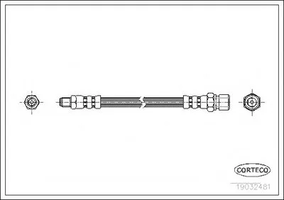 Тормозной шланг CORTECO купить