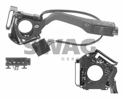 Переключатель стеклоочистителя; Выключатель на колонке рулевого управления SWAG купить