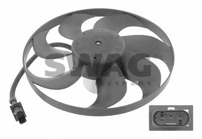 Вентилятор, охлаждение двигателя SWAG купить