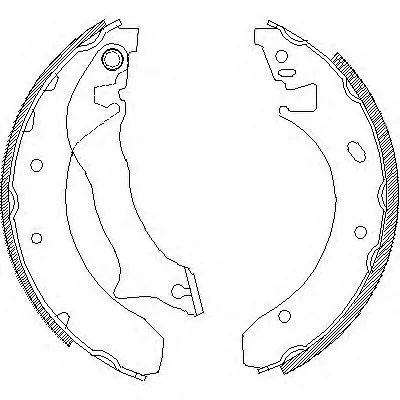 Комплект тормозных колодок REMSA купить