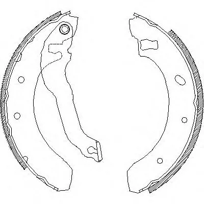 Комплект тормозных колодок REMSA купить