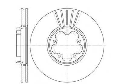 Тормозной диск REMSA купить