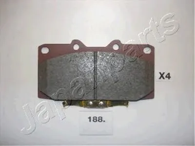 Комплект тормозных колодок, дисковый тормоз JAPANPARTS купить