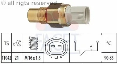 Термовыключатель, вентилятор радиатора FACET купить