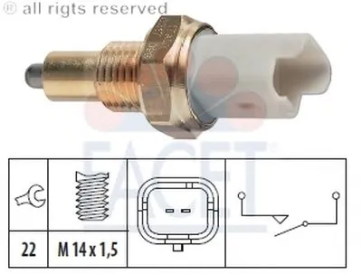 Выключатель, фара заднего хода FACET купить
