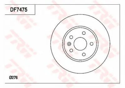 Тормозной диск TRW купить