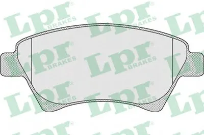 Комплект тормозных колодок, дисковый тормоз LPR купить