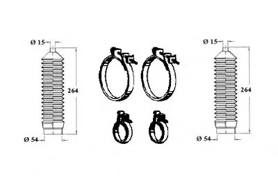 Комплект пылника, рулевое управление OCAP купить