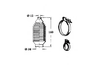 Комплект пылника, рулевое управление OCAP купить