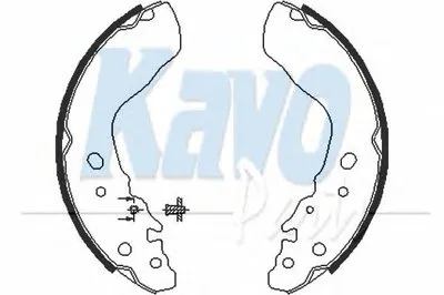 Комплект тормозных колодок MK KASHIYAMA KAVO PARTS купить