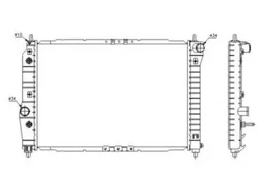 Радиатор, охлаждение двигателя
