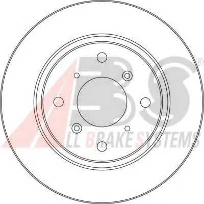 Тормозной диск A.B.S. купить