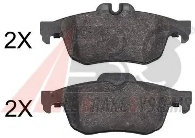 Комплект тормозных колодок, дисковый тормоз A.B.S. купить