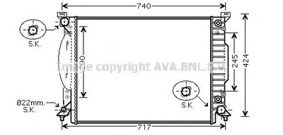 Радиатор, охлаждение двигателя