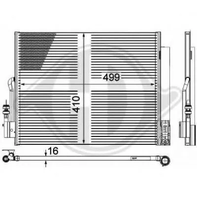 Конденсатор, кондиционер DIEDERICHS купить