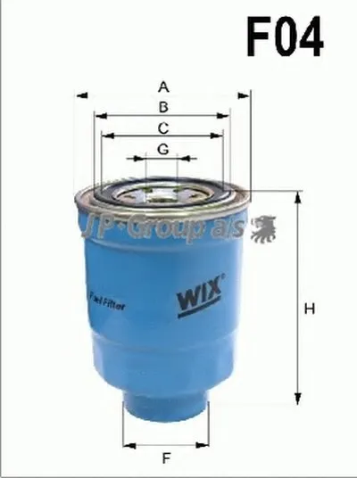 Топливный фильтр QH JP GROUP купить