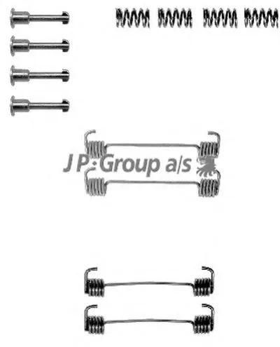 Комплектующие, стояночная тормозная система QH JP GROUP купить