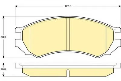 Комплект тормозных колодок, дисковый тормоз GIRLING купить