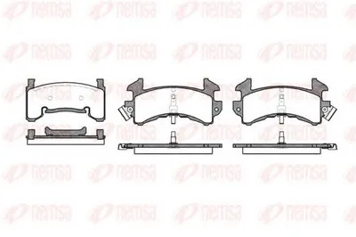 Комплект тормозных колодок, дисковый тормоз KAWE купить