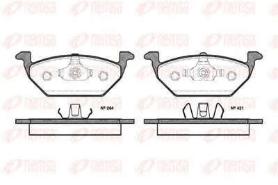 Комплект тормозных колодок, дисковый тормоз KAWE купить