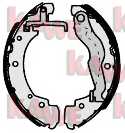 Комплект тормозных колодок KAWE купить