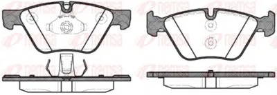 Комплект тормозных колодок, дисковый тормоз KAWE купить