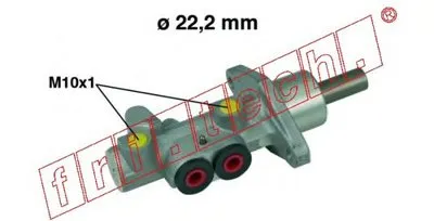 целиндер ручного тормоза fri.tech. купить