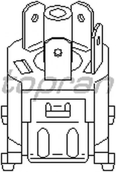 Выключатель вентилятора, отопление / вентиляция TOPRAN купить