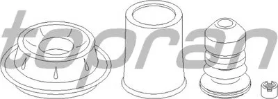 Опора стойки амортизатора TOPRAN купить