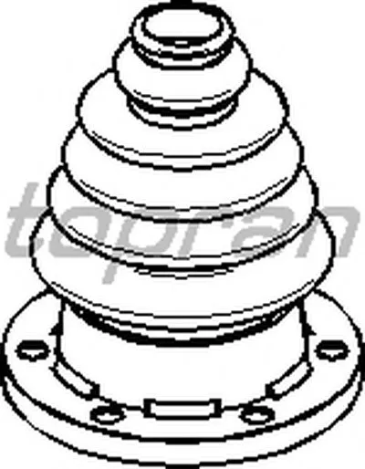 Пыльник, приводной вал TOPRAN купить