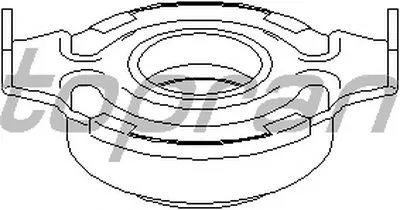 Выжимной подшипник TOPRAN купить