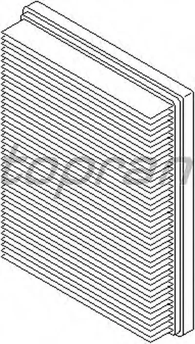 Воздушный фильтр TOPRAN купить