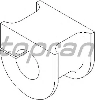 Опора, стабилизатор TOPRAN купить