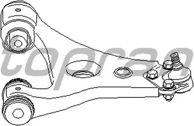 Рычаг независимой подвески колеса, подвеска колеса TOPRAN купить