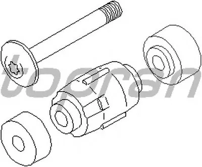 Ремкомплект, соединительная тяга стабилизатора TOPRAN купить