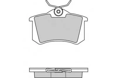 Комплект тормозных колодок, дисковый тормоз E.T.F. купить