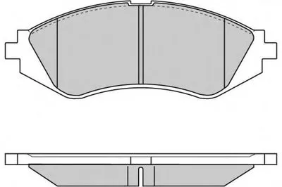 Комплект тормозных колодок, дисковый тормоз E.T.F. купить
