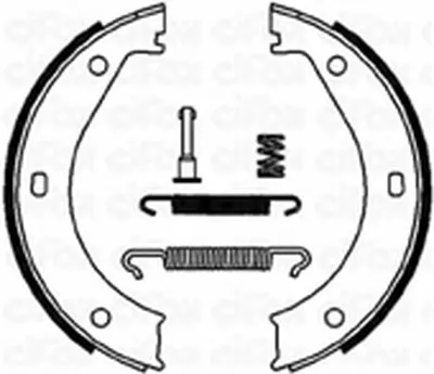 Комплект тормозных колодок, стояночная тормозная система CIFAM купить