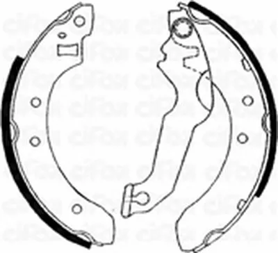 Комплект тормозных колодок CIFAM купить